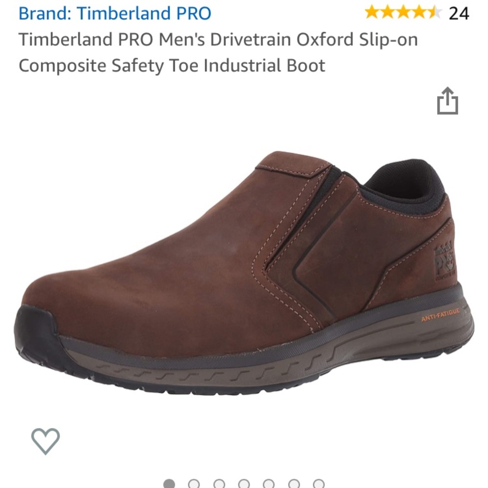 Timberland Pro Composite Toe Work Shoe
